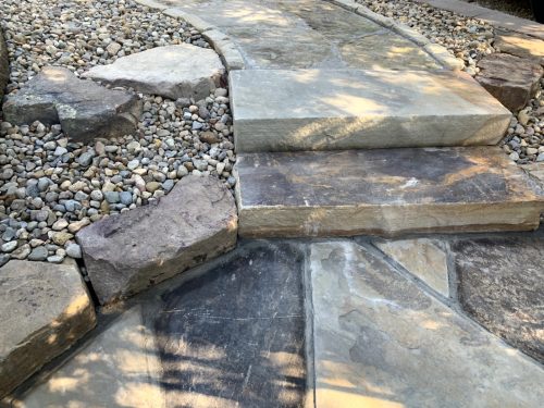 Hardscaping - Cut Stone Steps 5
